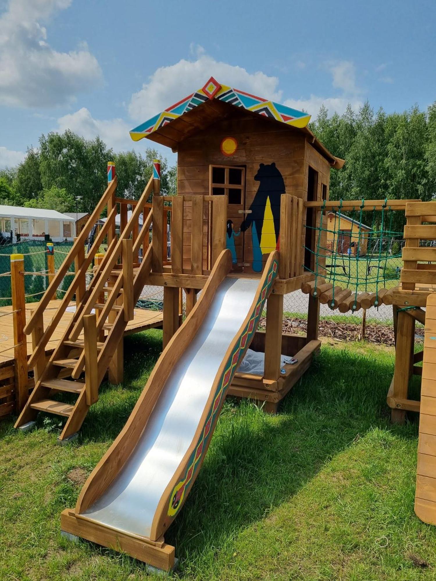 Indiana Camp - 150 M Od Suntago Park Hotel Grabce-Towarzystwo Luaran gambar